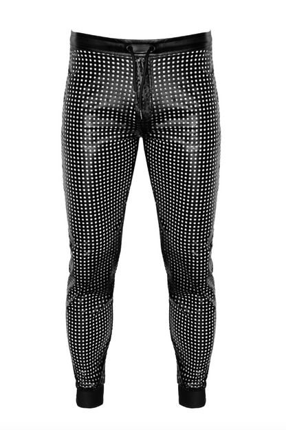 long wetlook pants H078 - 3XL