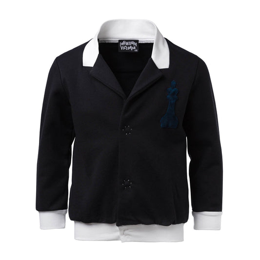Black Sweat Blazer